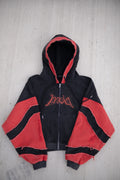 Distressed Zip Up